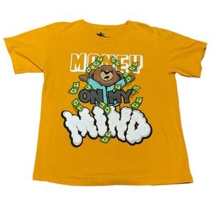 Vibes EUC Boys Mustard Yellow Shirt